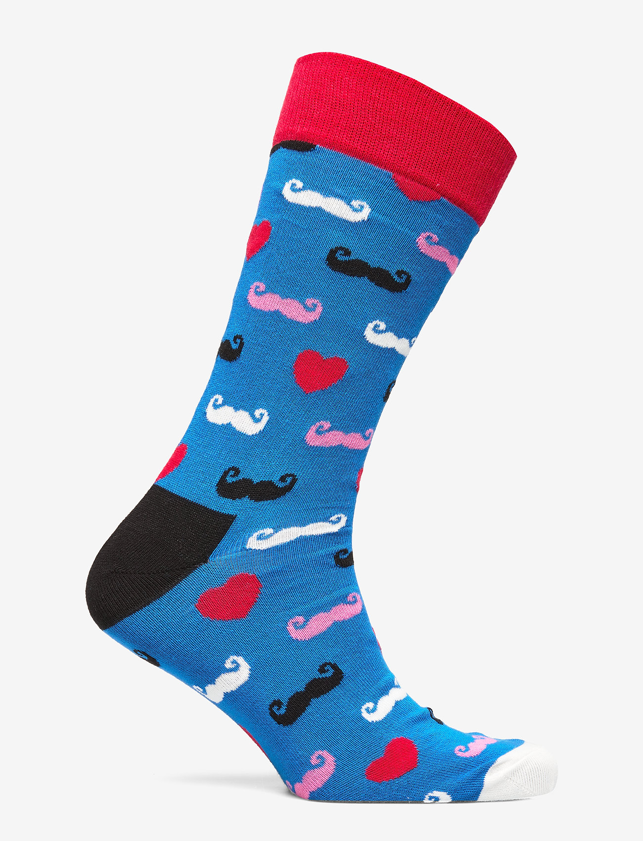 Happy Socks - French Edition Sock Moustache - blue - 1