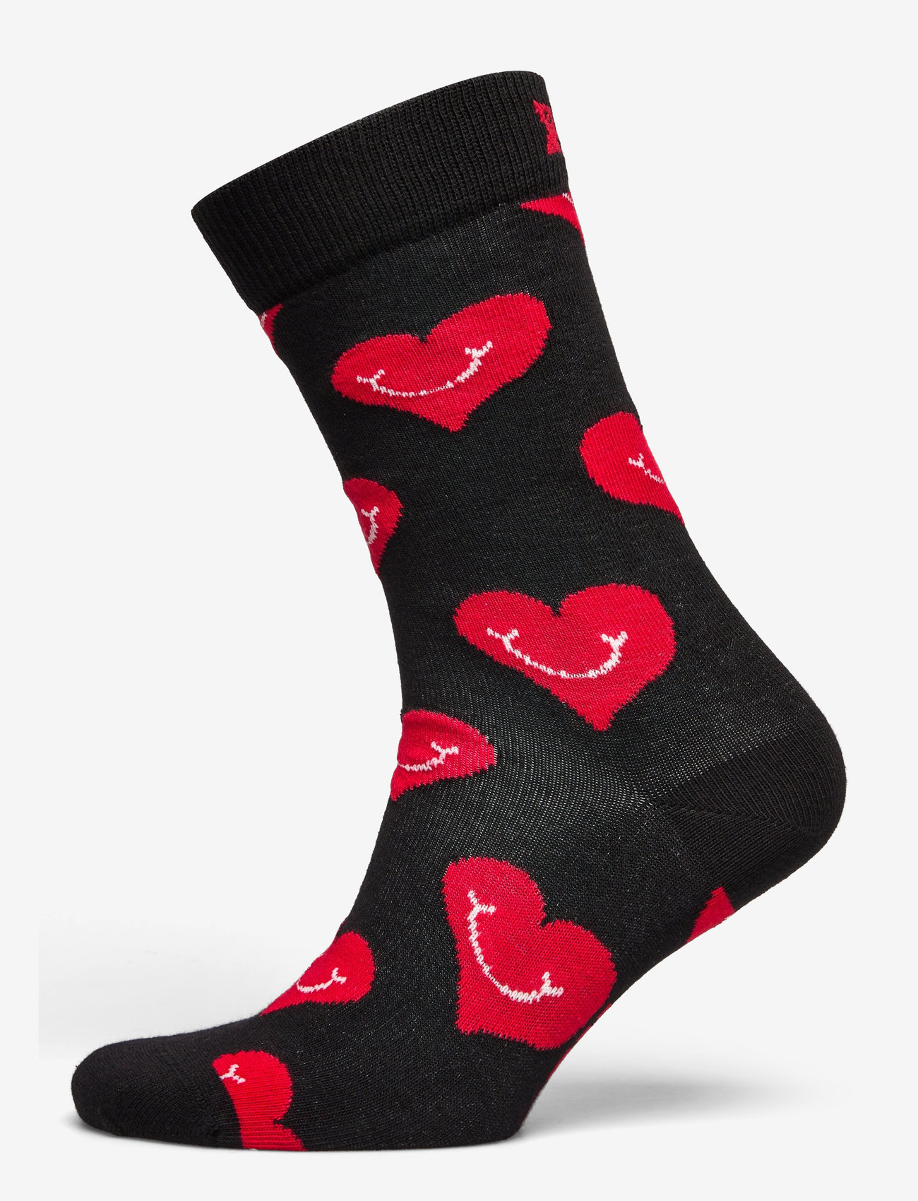 Happy Socks - Smiling Heart Sock - black - 0