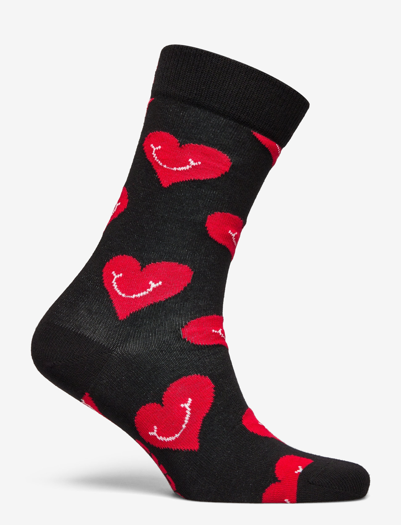 Happy Socks - Smiling Heart Sock - black - 1