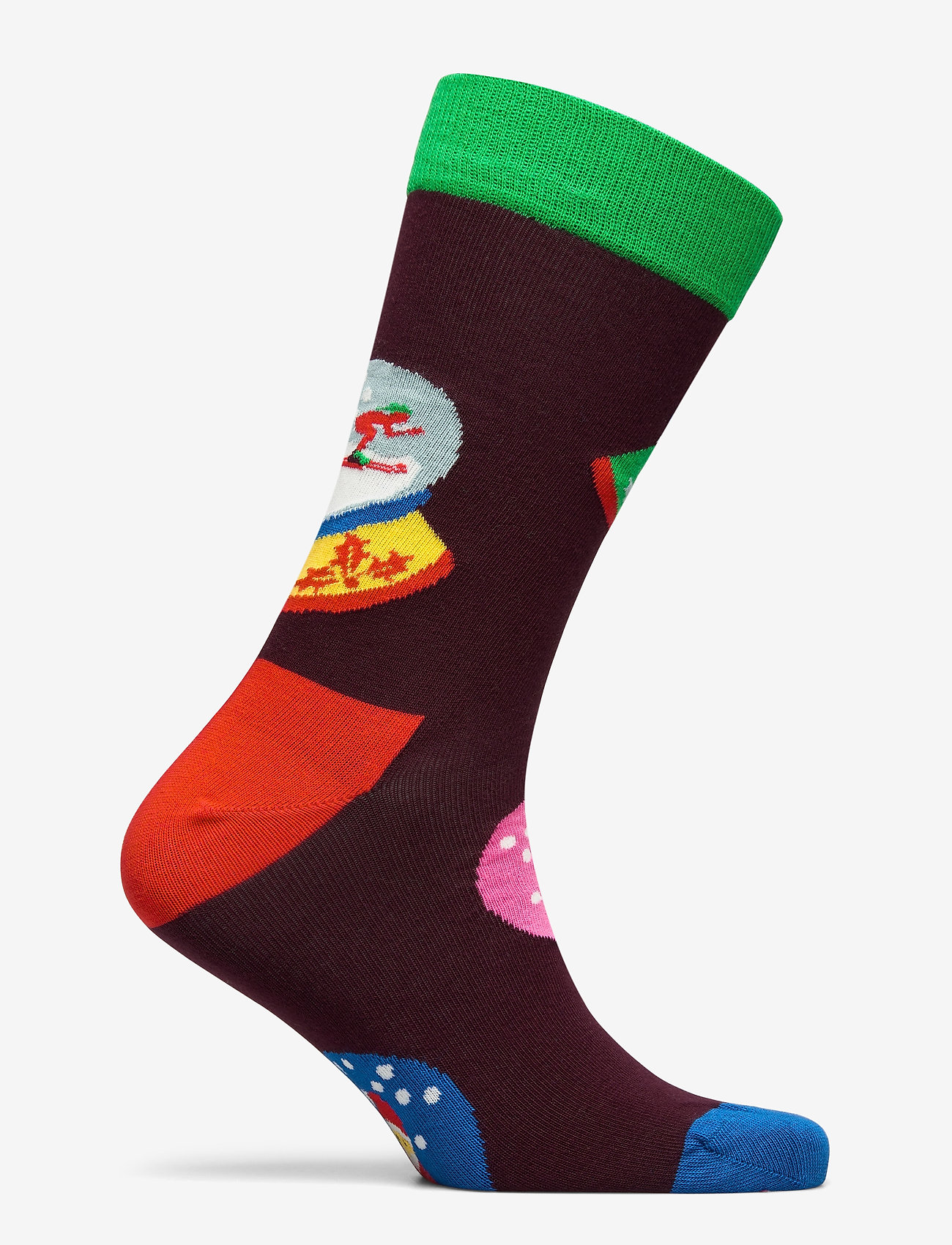 Happy Socks - Snow Globe Sock - burgundy - 1