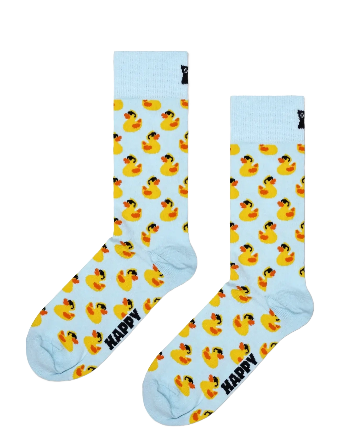 Happy Socks Rubber Duck Sock - Happy Socks - LIGHT BLUE / blue
