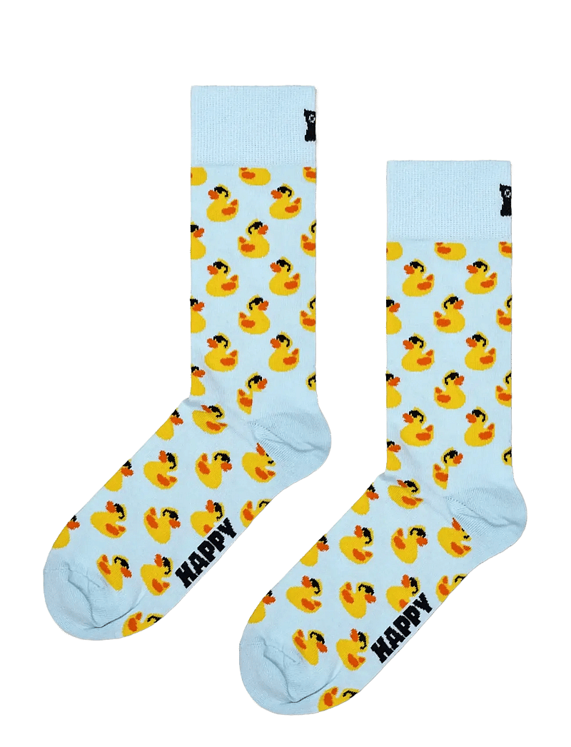Happy Socks - Rubber Duck Sock - crew-socken - light blue - 1