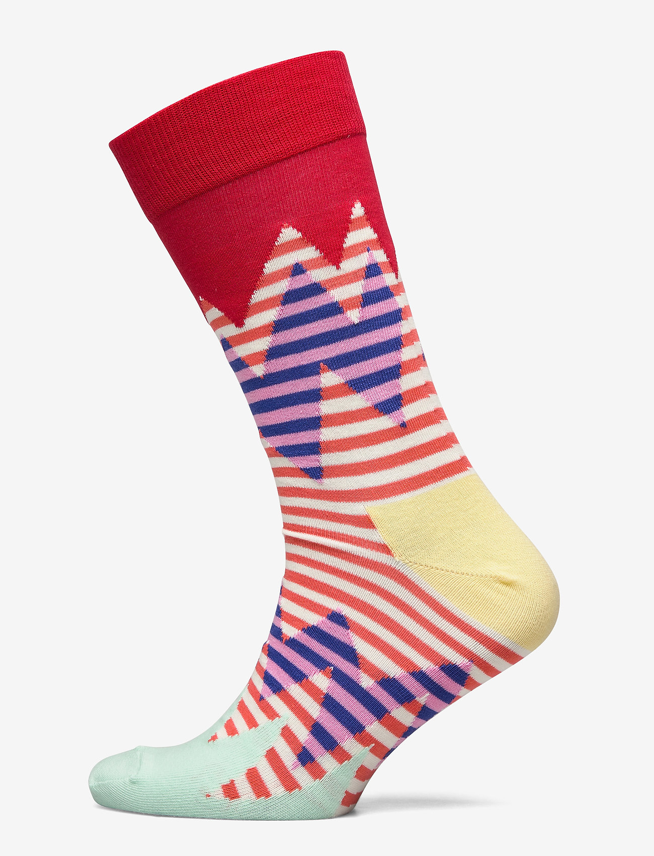 Happy Socks - Stripe Reef Sock - pink - 0