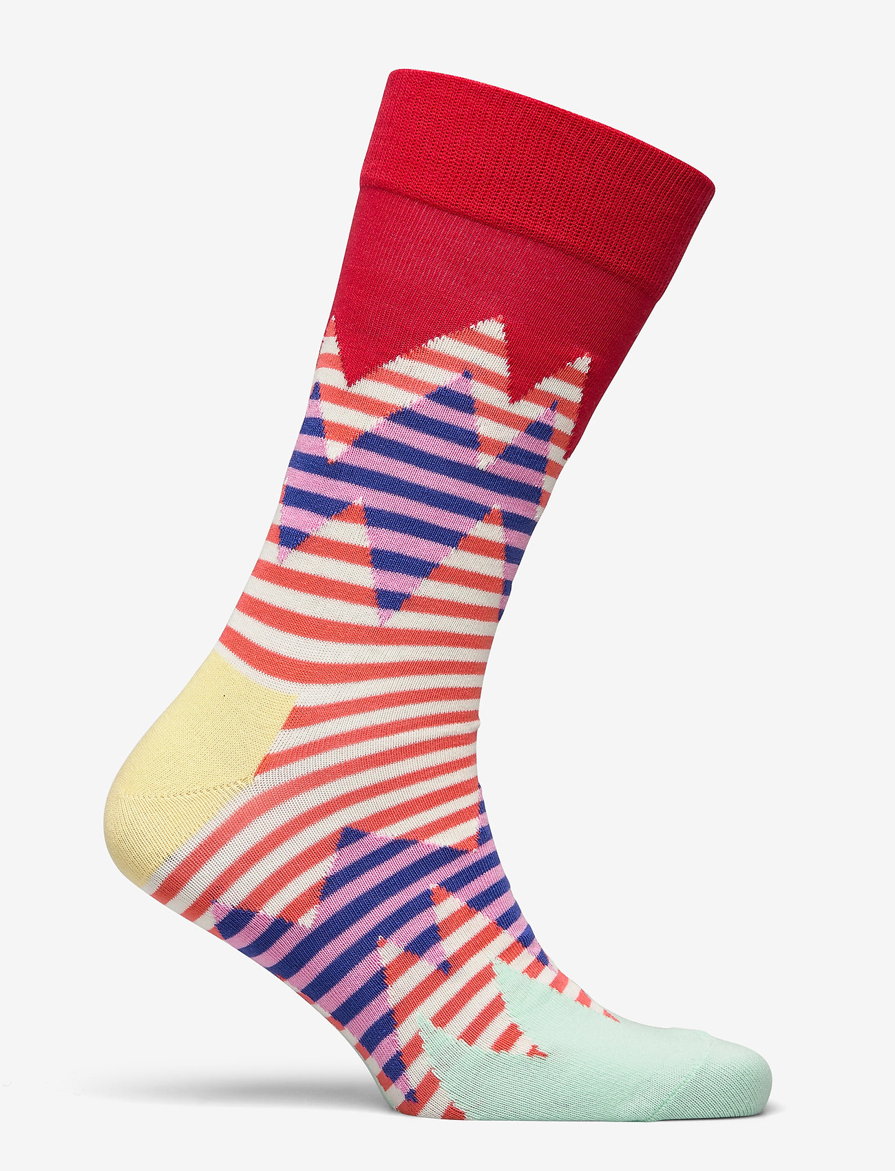 Happy Socks - Stripe Reef Sock - pink - 1