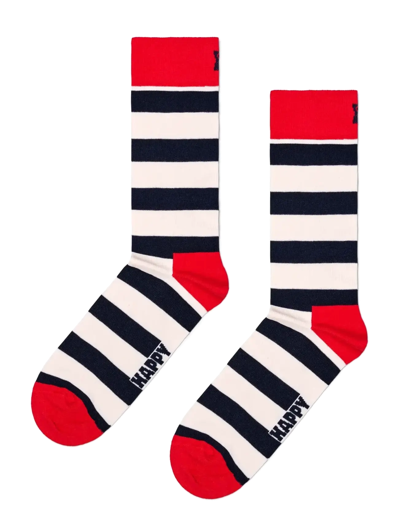 HAPPY Socken Stripe Socke Rot - 41-46 - Damen
