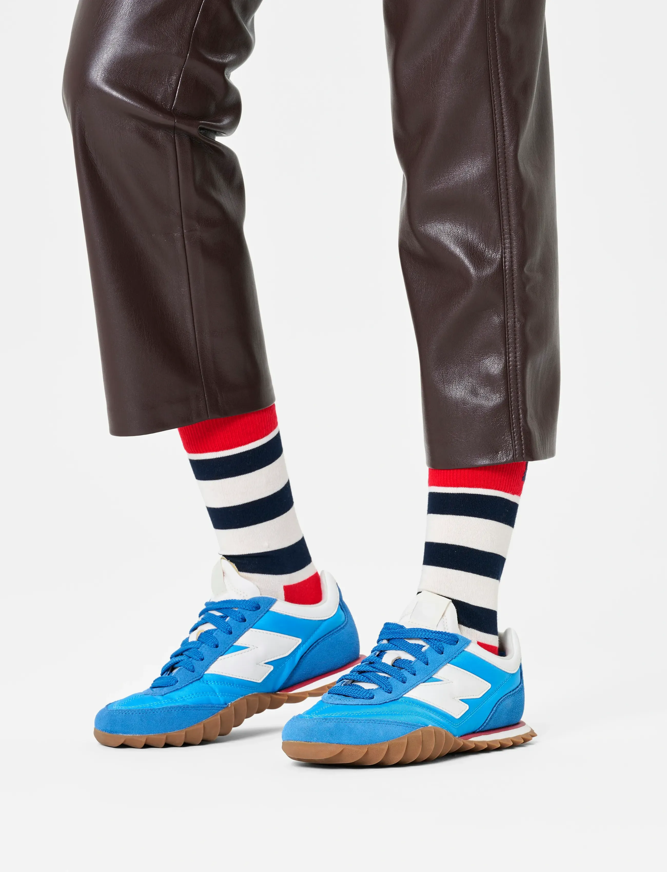 Happy Socks Stripe Sock, 41-46, Socks, Rot - Regular Frauen