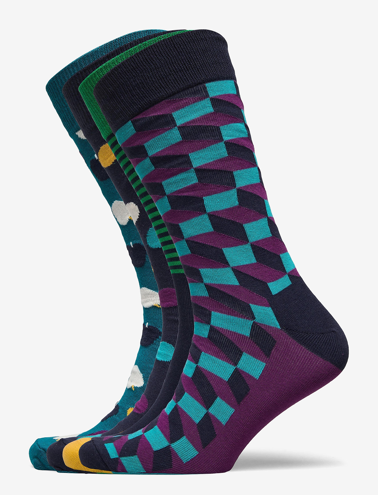 Happy Socks - Big Dot 4-Pack Gift Box - multi - 0