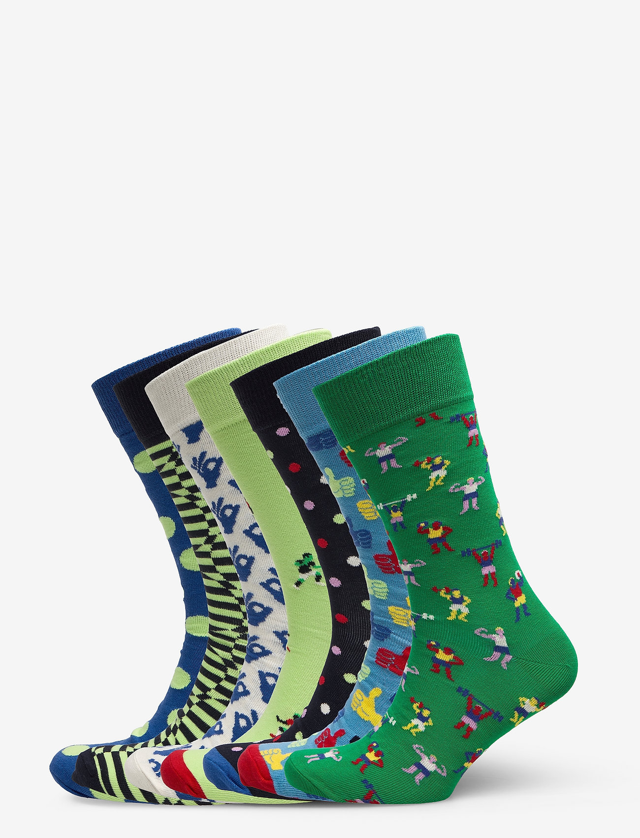 Happy Socks - Thumbs Up 7-Pack Gift Set - medium blue - 0