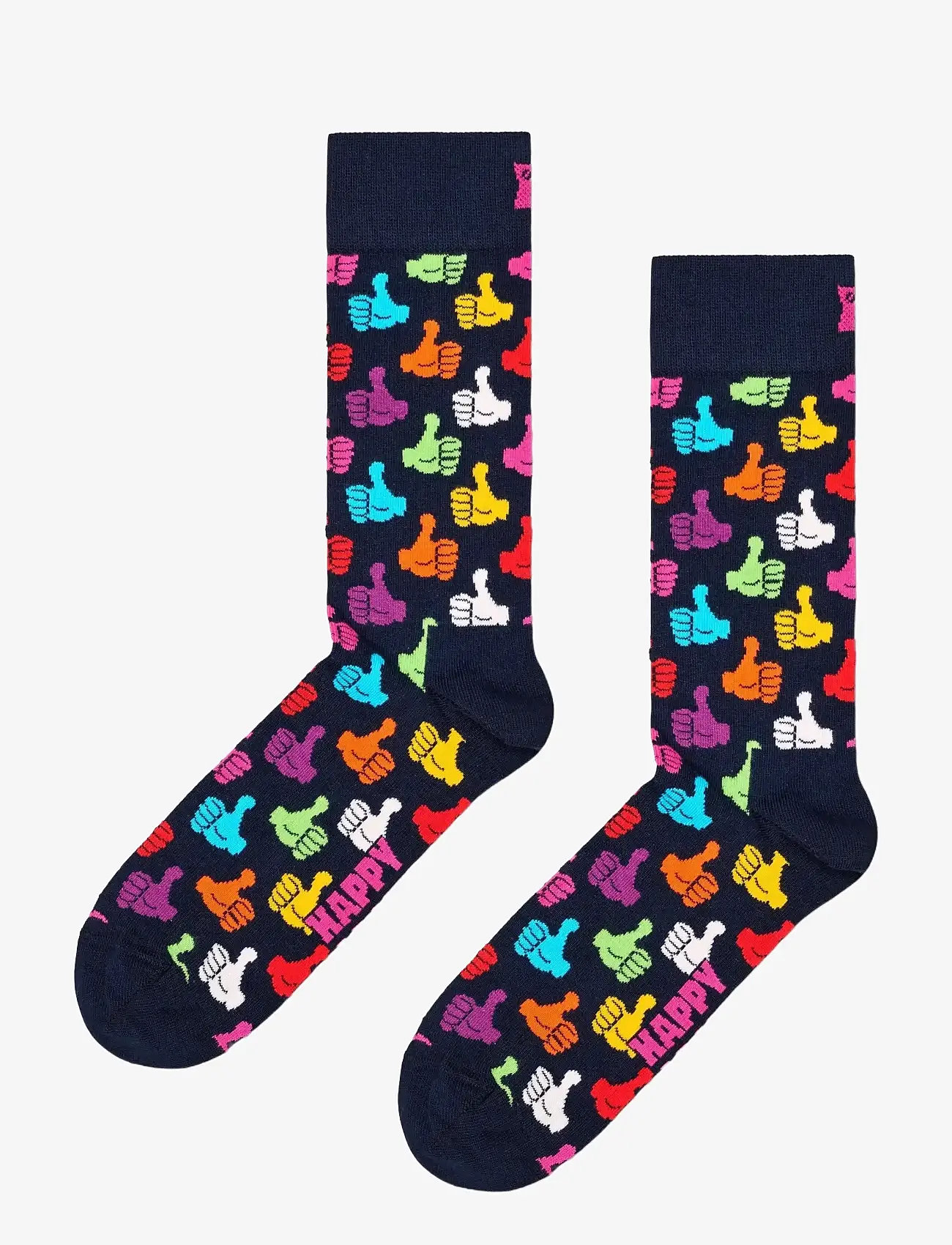 Happy Socks - Thumbs Up Sock - laveste priser - navy - 0