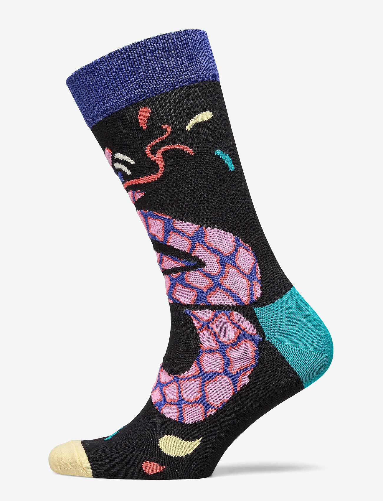 Happy Socks - Tropical Snake Sock - black - 0