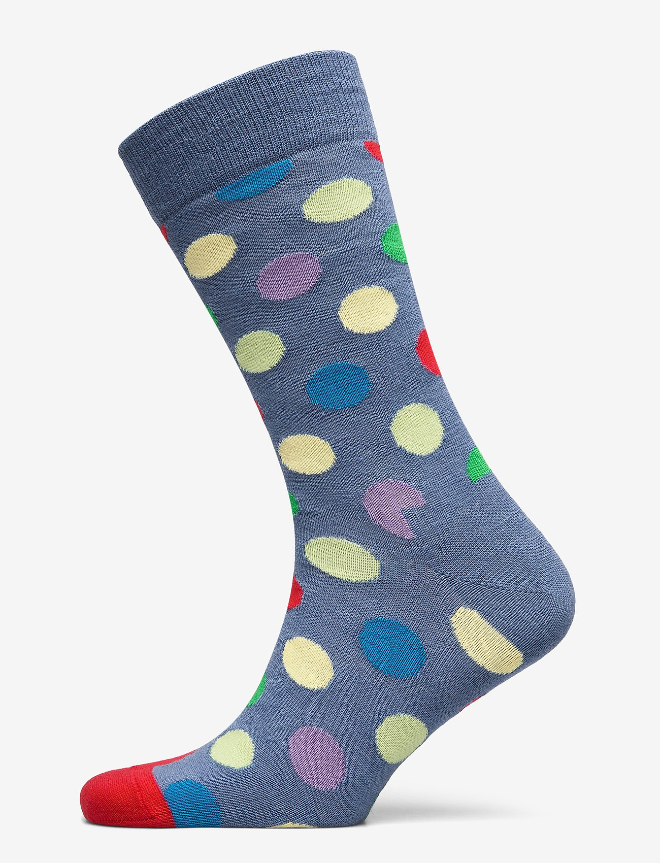 Wool Big Dot Sock - BLUE