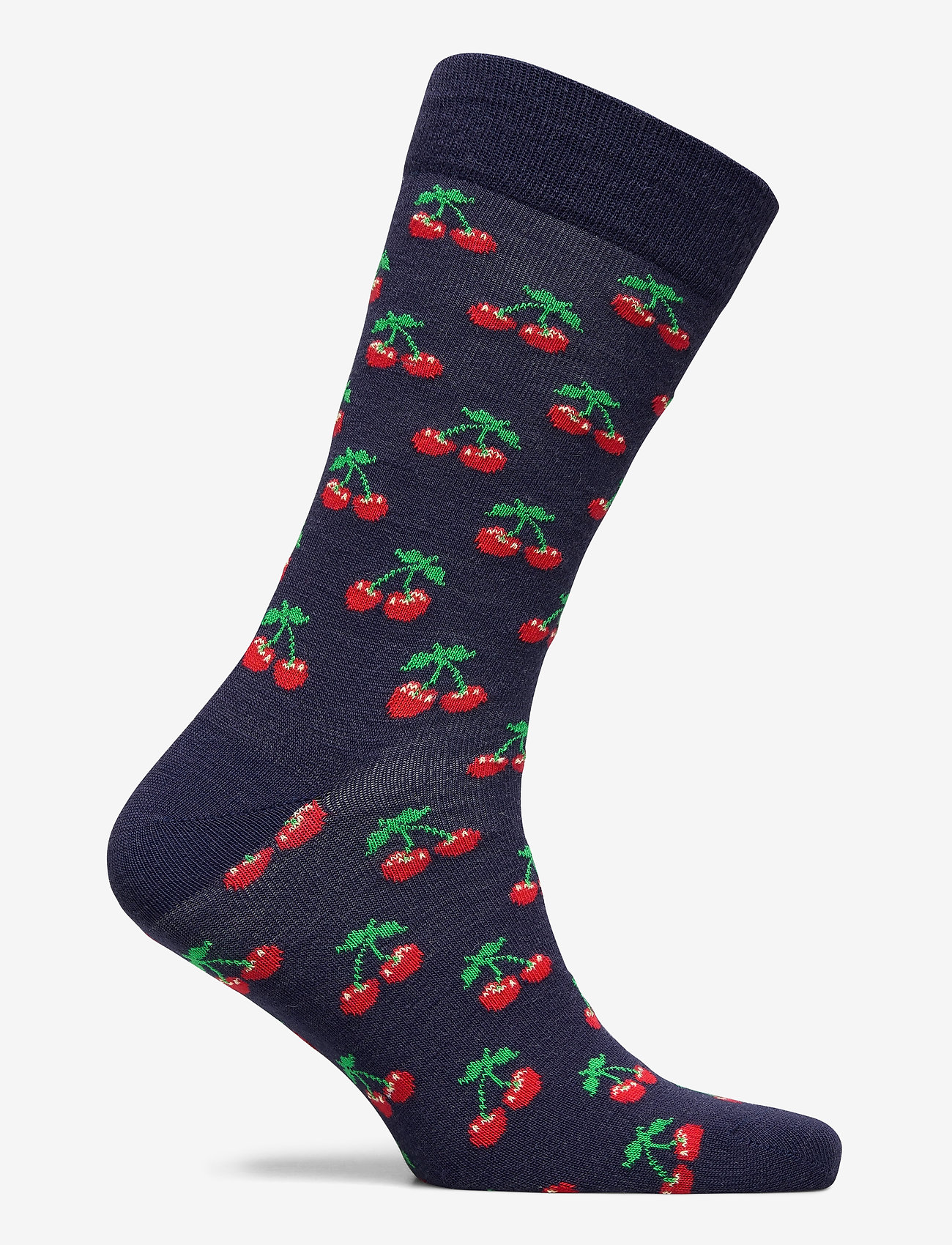 Happy Socks - Wool Cherry Sock - navy - 1