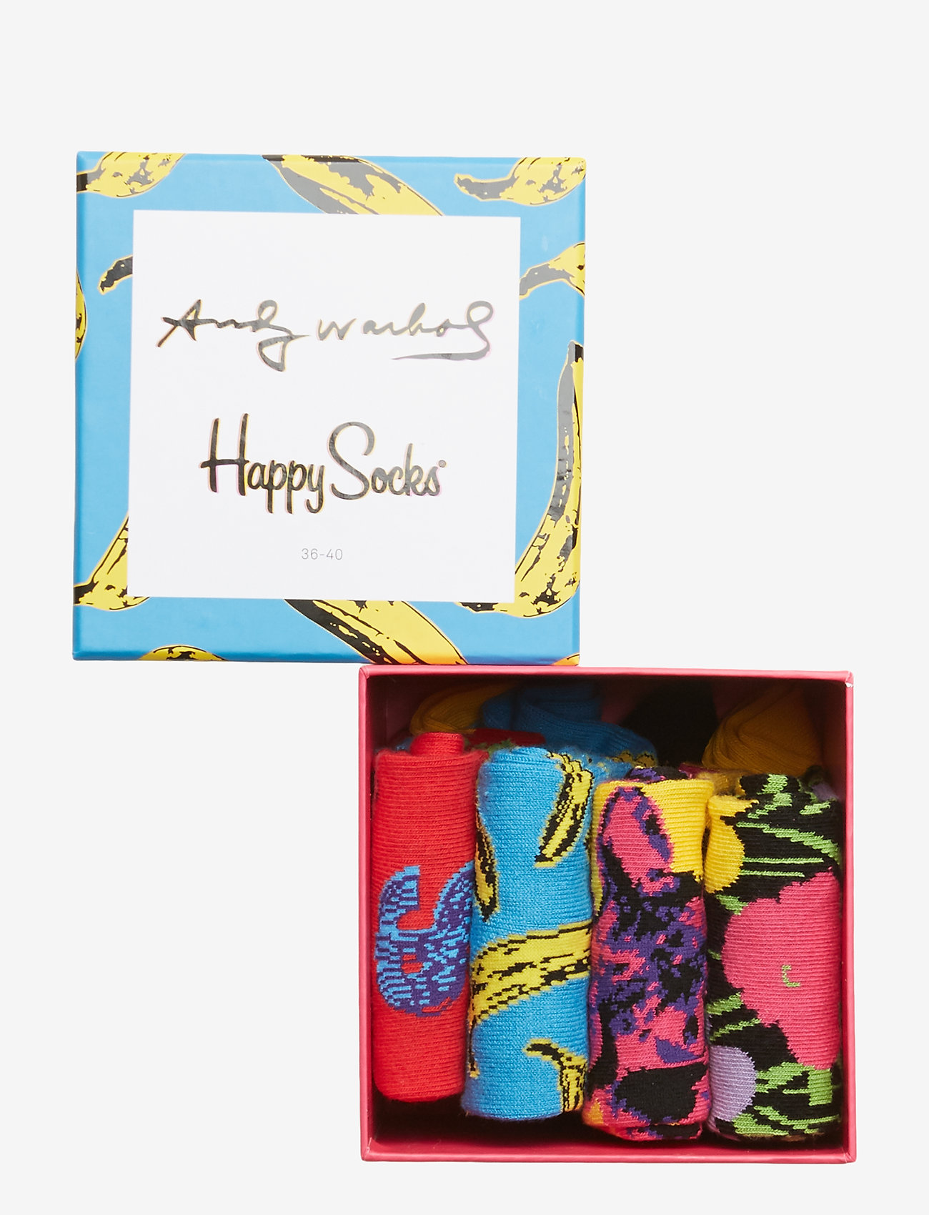 Andy Warhol Sock Box Set - BLUE