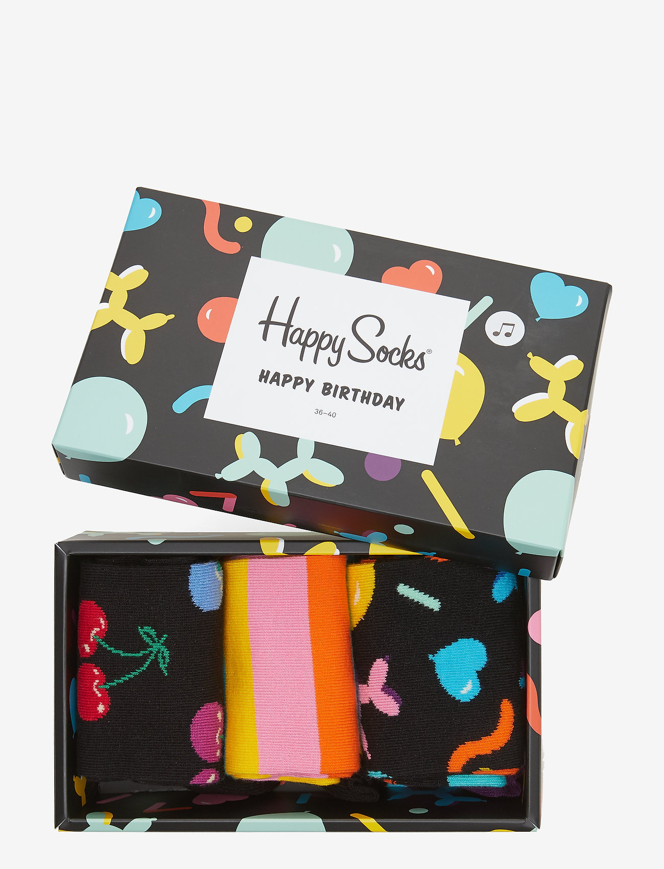 Happy Socks - Balloon Animal Birthday Gift Box - green - 1