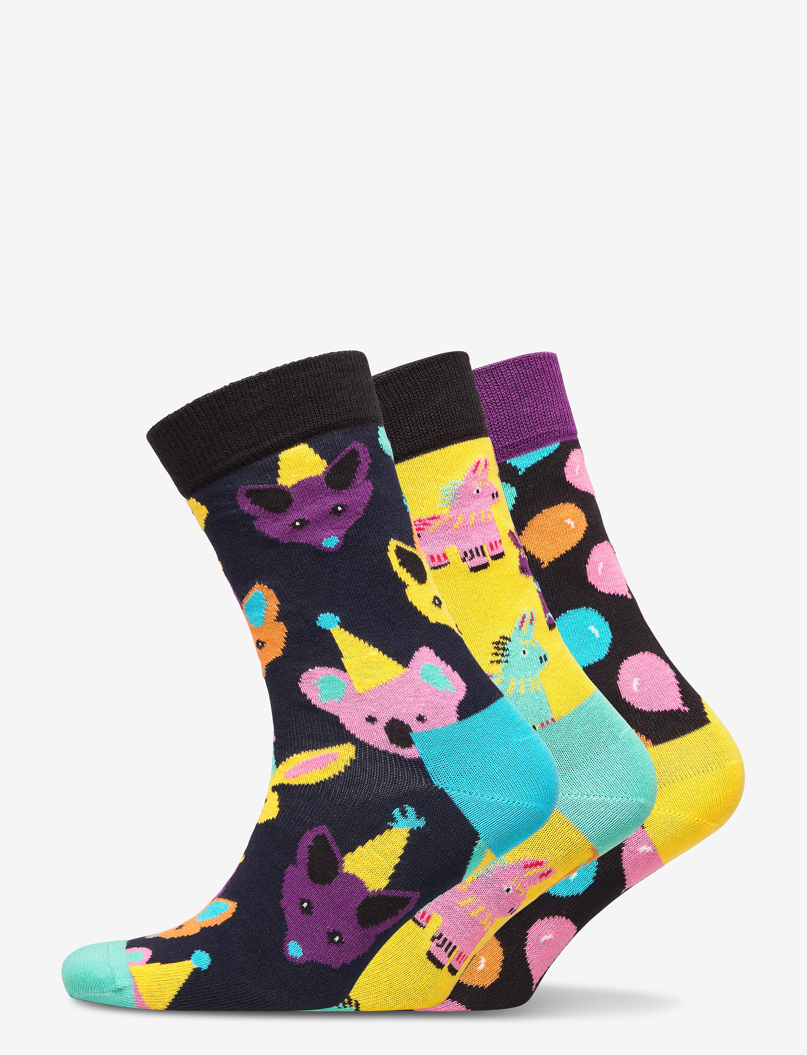 Happy Socks - Singing Party Animal Birthday Gift Box - multi - 1