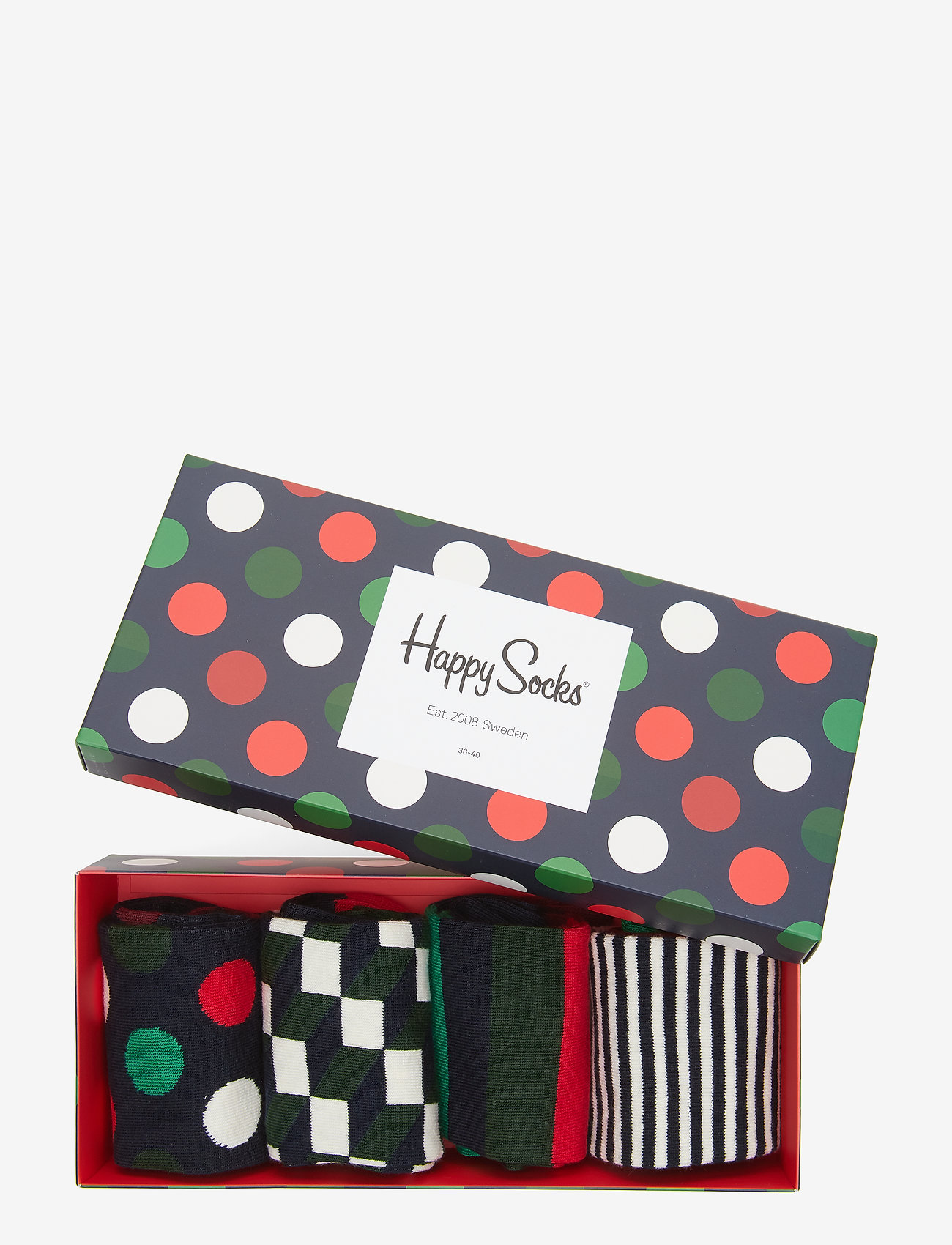 Happy Socks - Holiday Big Dot Gift Box - red - 1