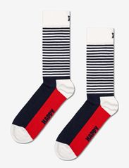 Happy Socks - 4-Pack Classic Navy Socks Gift Set - vanliga strumpor - navy - 4