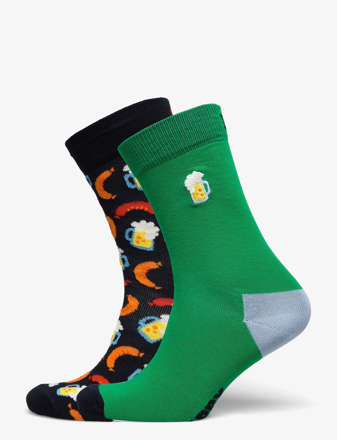 Happy Socks - 2-Pack Beer Socks Gift Set - laagste prijzen - green - 0