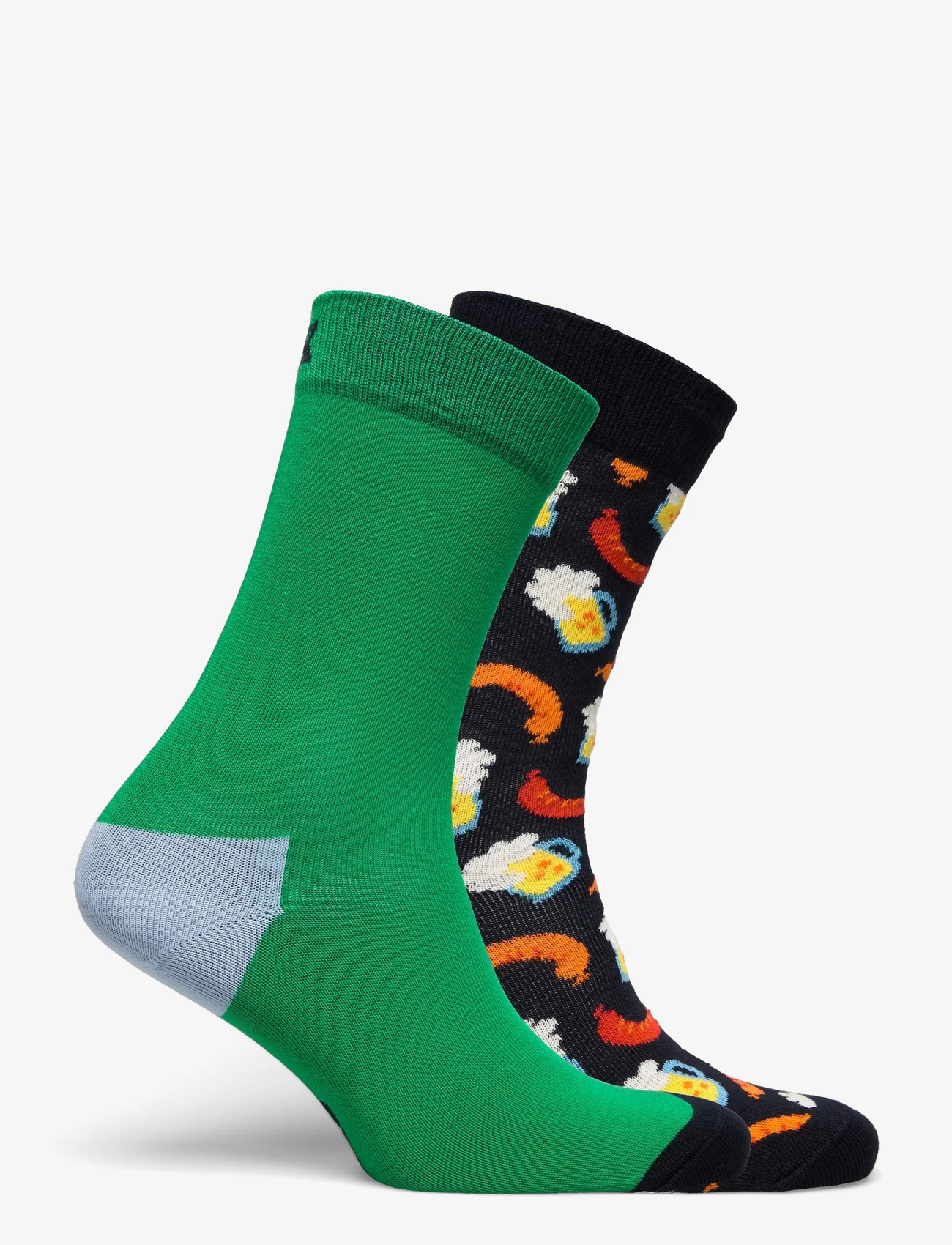 Happy Socks - 2-Pack Beer Socks Gift Set - zemākās cenas - green - 1