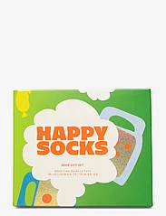 Happy Socks - 2-Pack Beer Socks Gift Set - najniższe ceny - green - 2