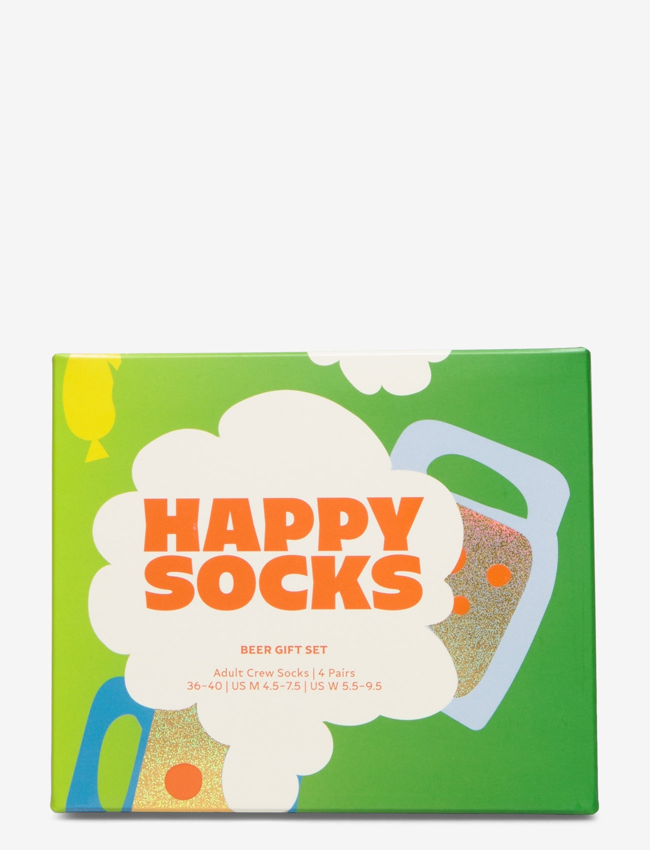 Happy Socks - 2-Pack Beer Socks Gift Set - green - 2