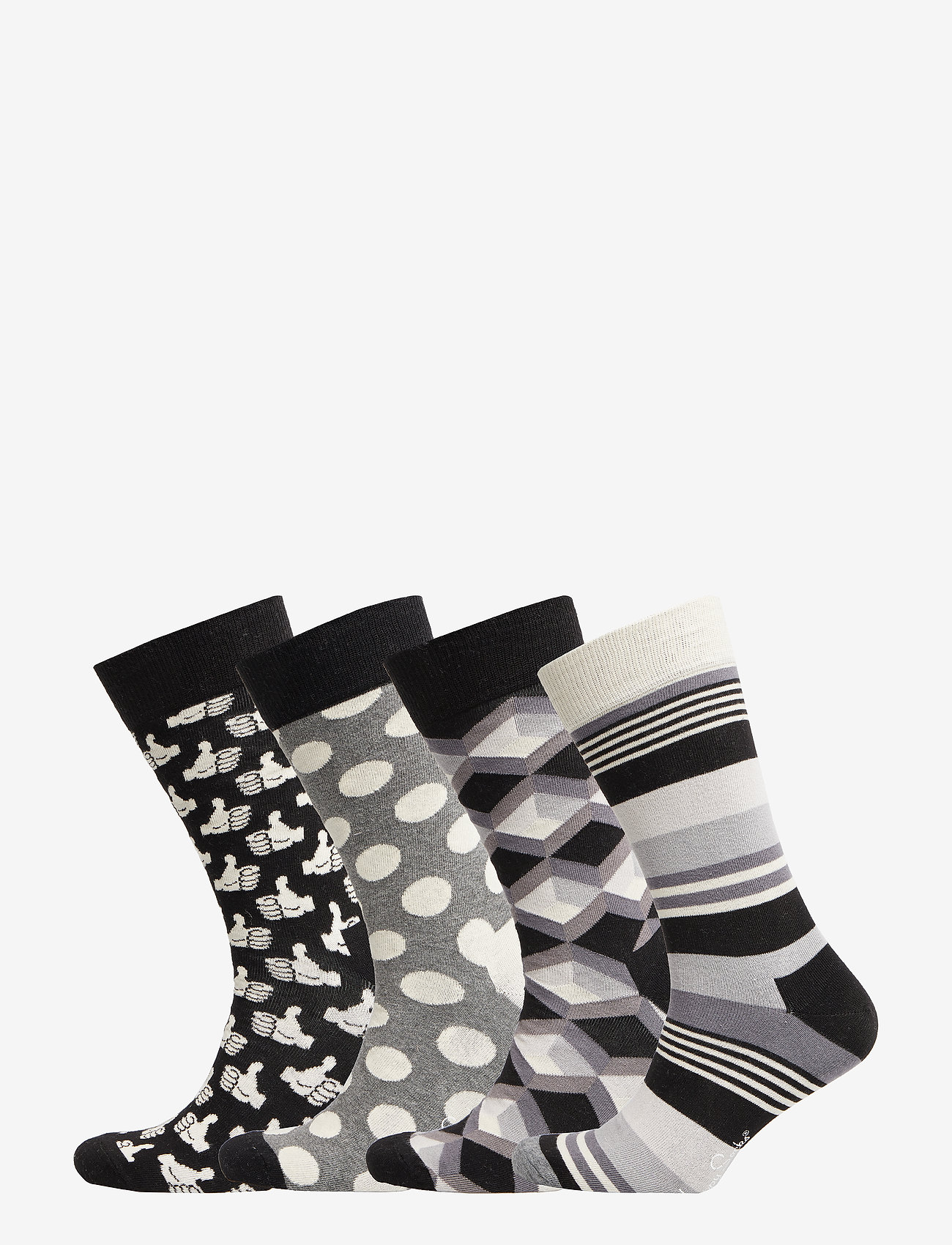 Happy Socks - Black And White Gift Box - black - 0