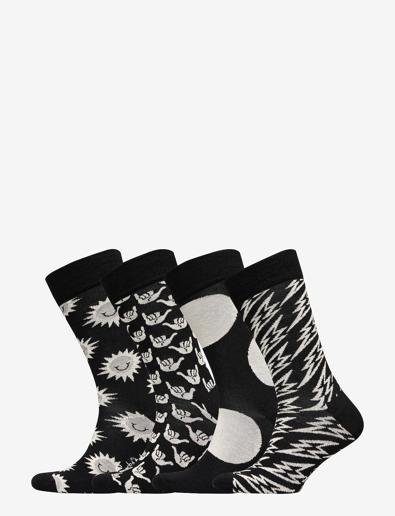 Happy Socks - Black And White Gift Box - black - 0