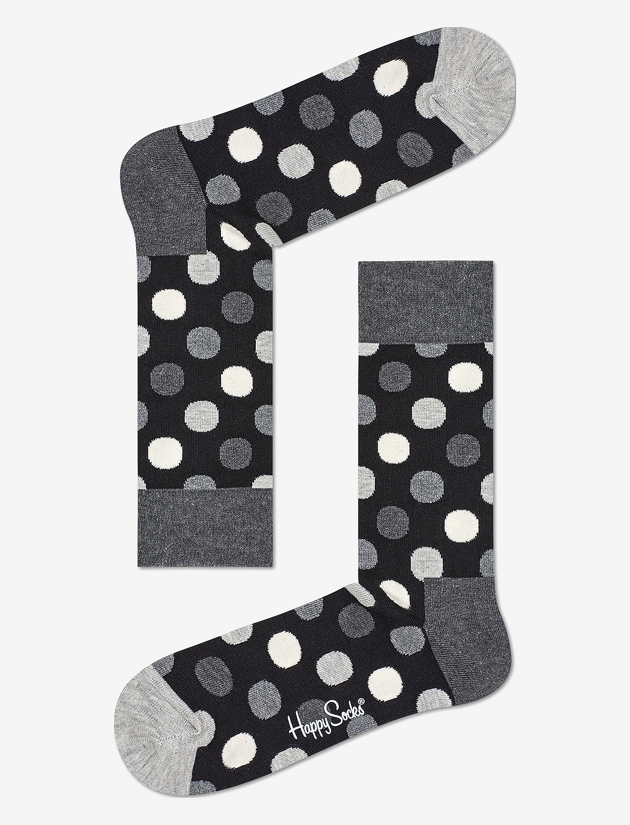 Happy Socks - 4-Pack Classic Black & White Socks Gift Set - laagste prijzen - black - 1