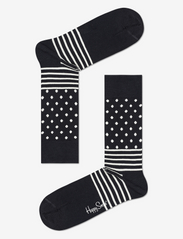 Happy Socks - 4-Pack Classic Black & White Socks Gift Set - laagste prijzen - black - 4