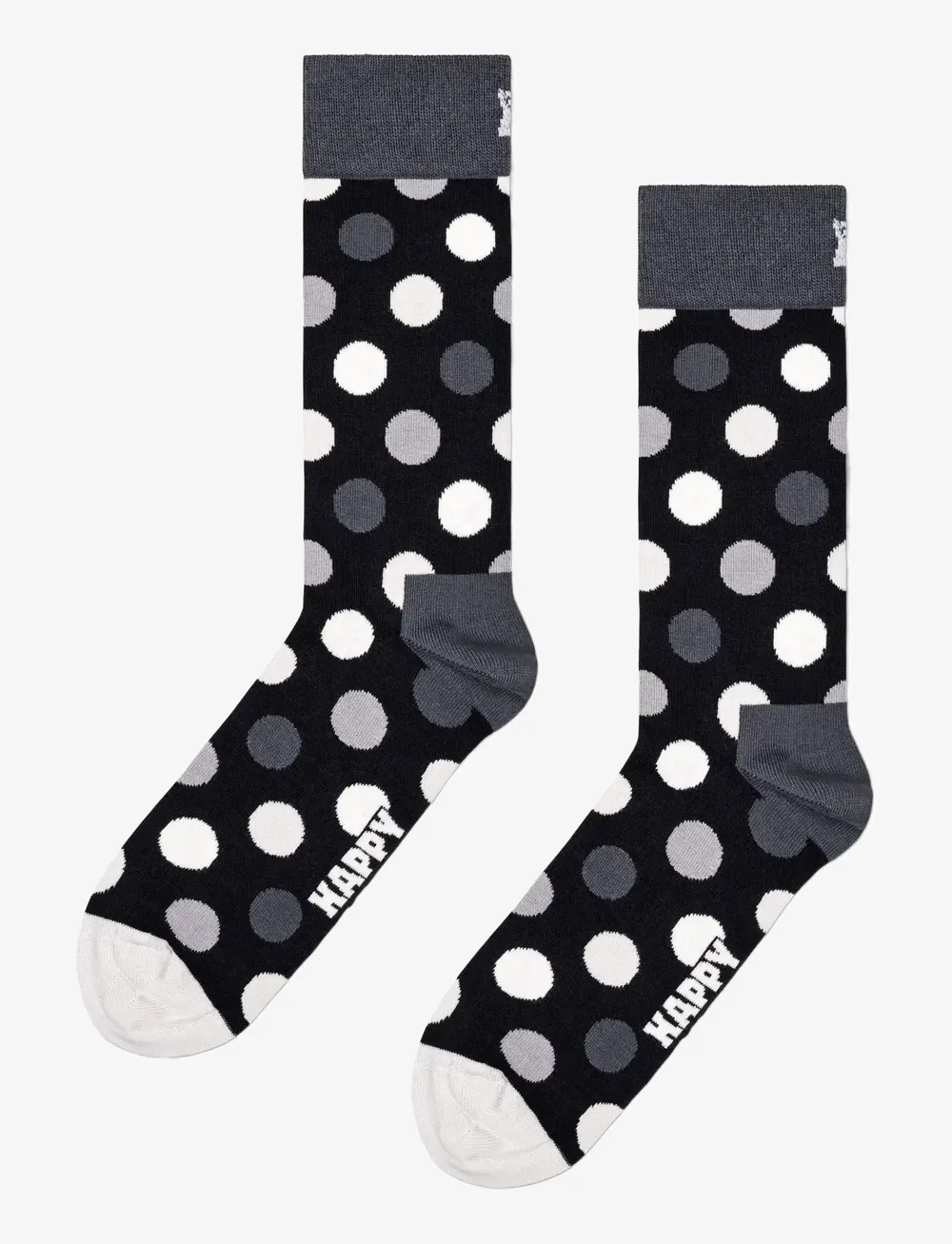 Happy Socks - 4-Pack Classic Black & White Socks Gift Set - klassikalised sokid - black - 2