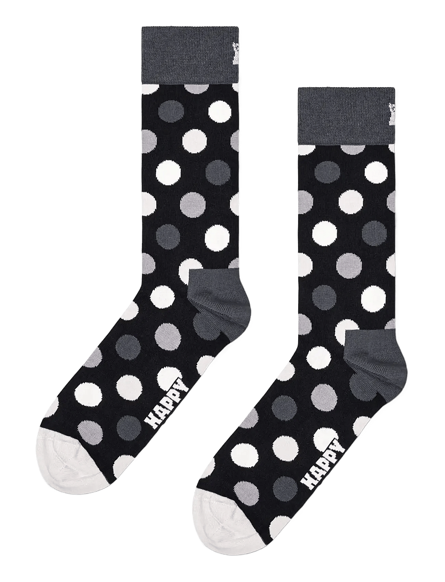 Happy Socks - 4-Pack Classic Black & White Socks Gift Set - crew-socken - black - 3
