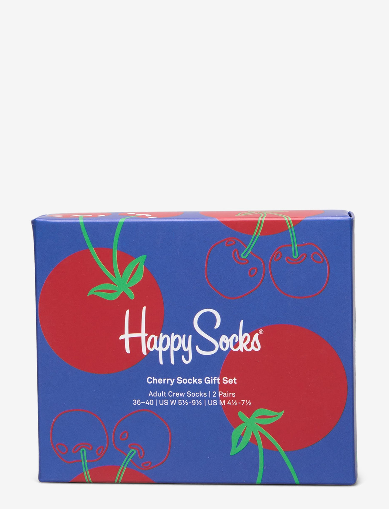 Happy Socks - 2-Pack Cherries Socks Gift Set - white - 2