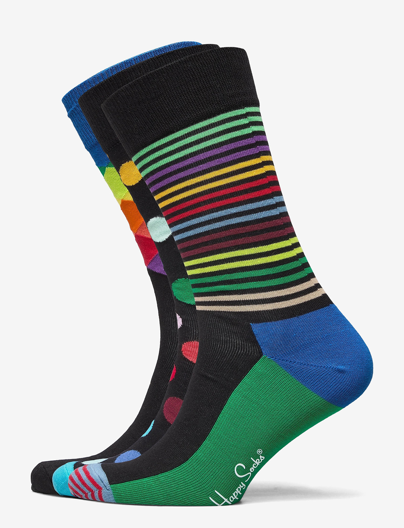 Happy Socks - 3-Pack Classic Multi-Color Socks Gift Set - die niedrigsten preise - multi - 0