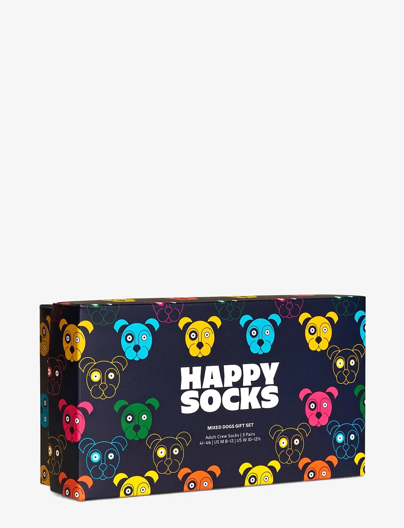 Happy Socks - 3-Pack Mixed Dog Socks Gift Set - sokker - navy - 5