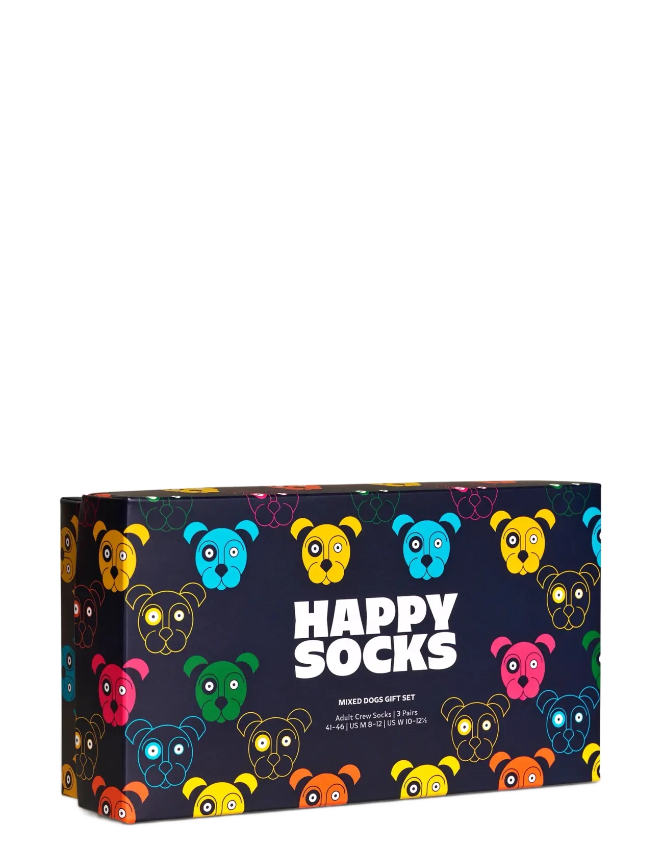 Happy Socks - 3-Pack Mixed Dog Socks Gift Set - najniższe ceny - navy - 5