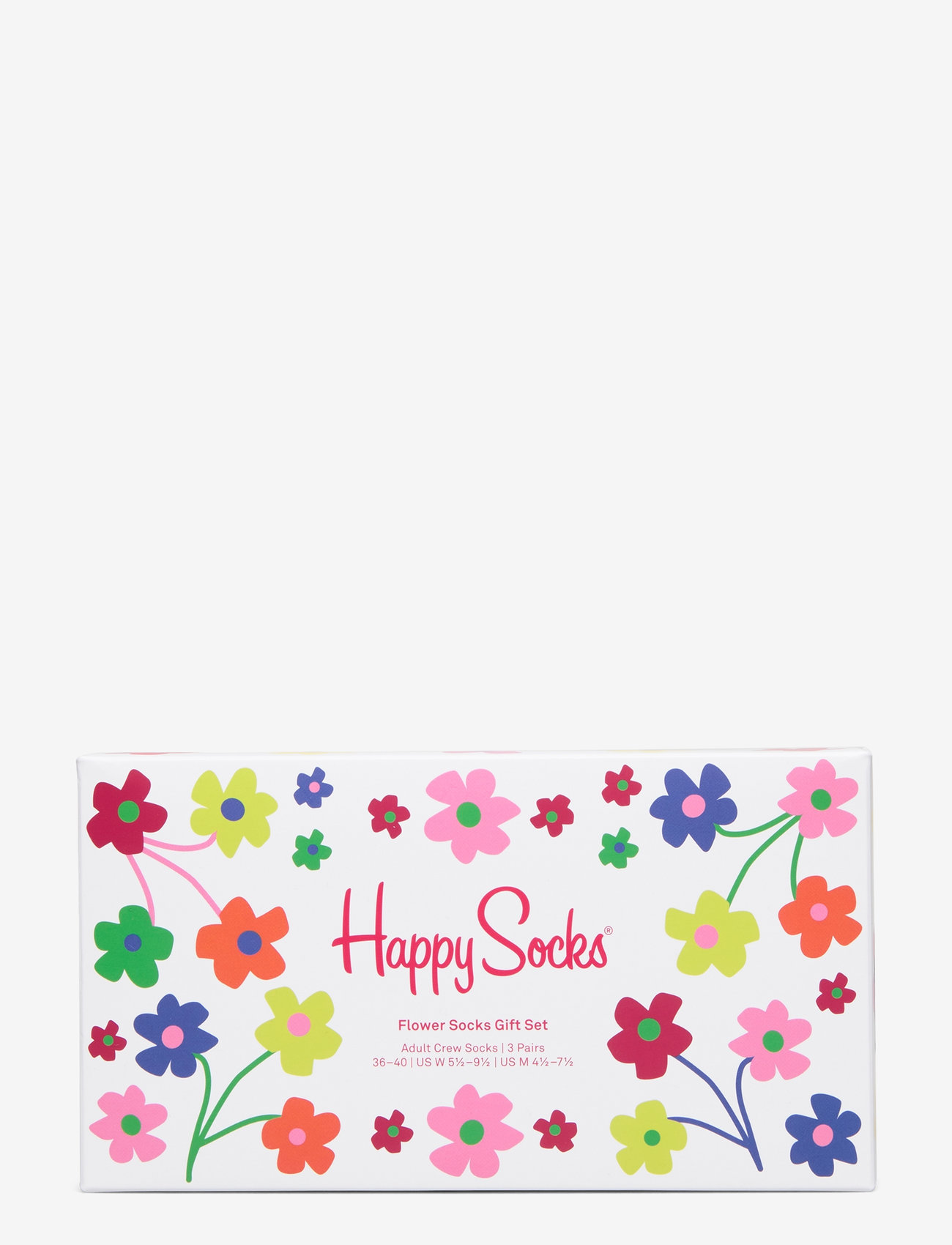 Happy Socks - 3-Pack Flower Socks Gift Set - white - 2