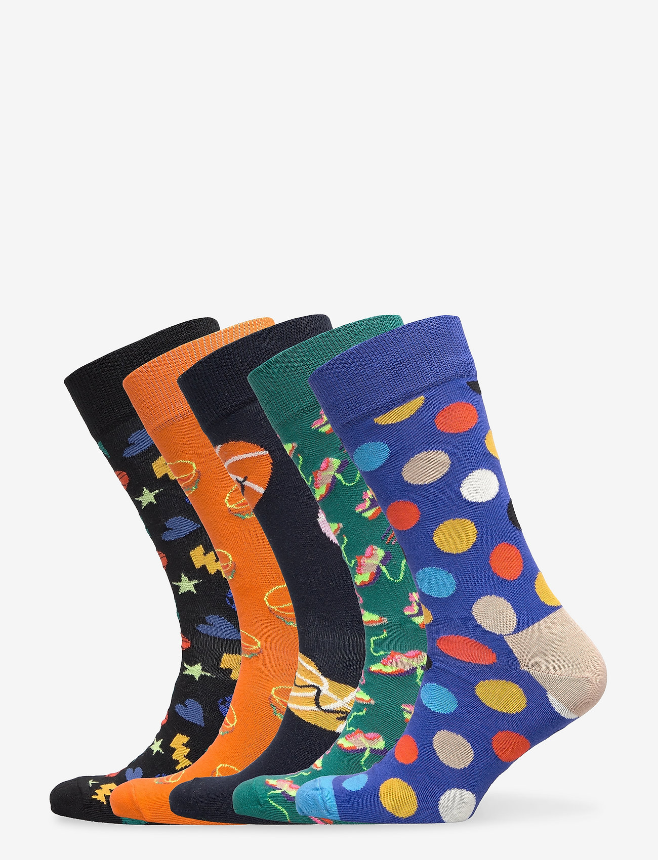 Happy Socks - 5-Pack Game Day Socks Gift Set - najniższe ceny - multi - 0