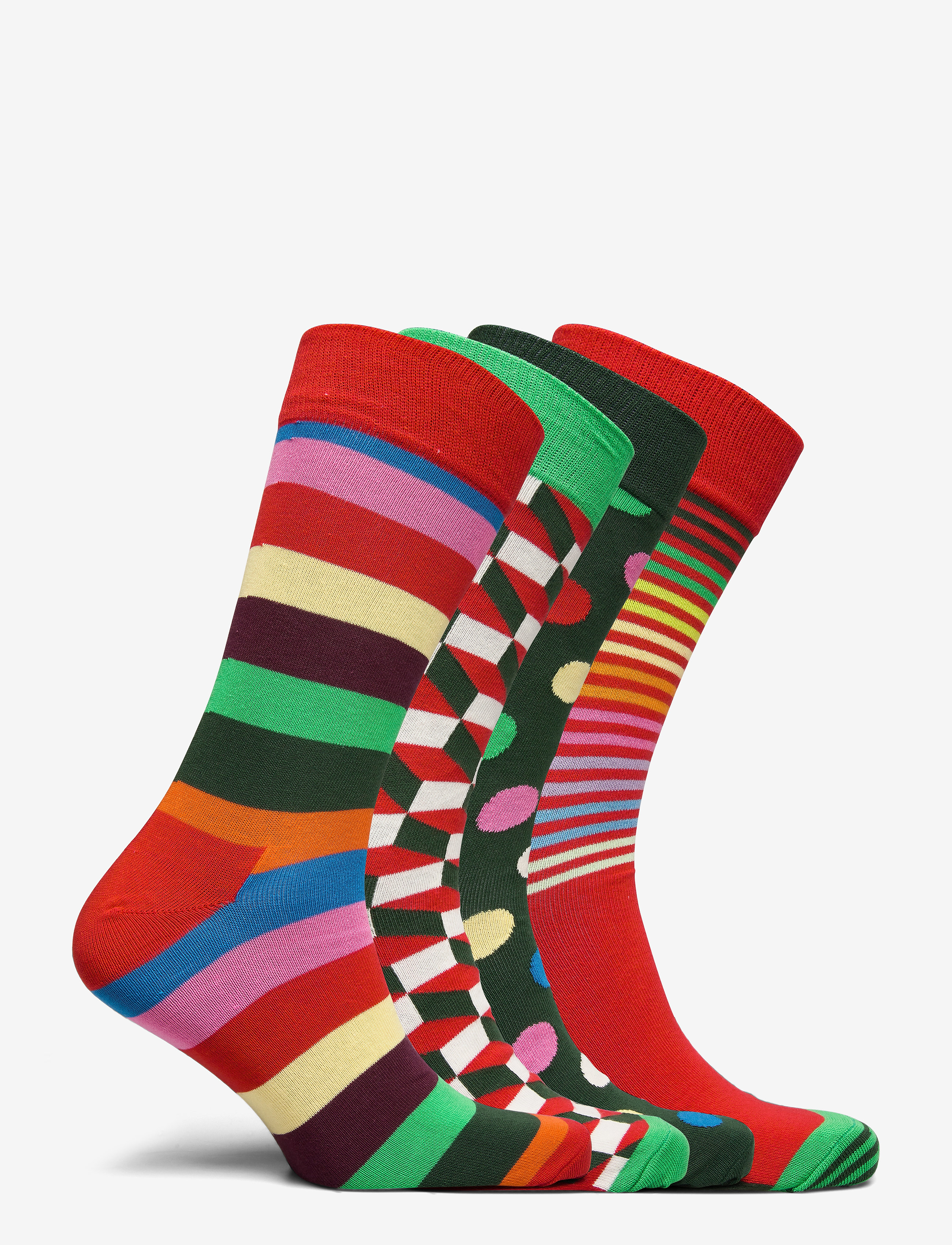 Happy Socks - 4-Pack Classic Holiday Socks Gift Set - multi - 1