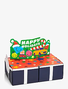 4-Pack Holiday Vibes Gift Set, Happy Socks