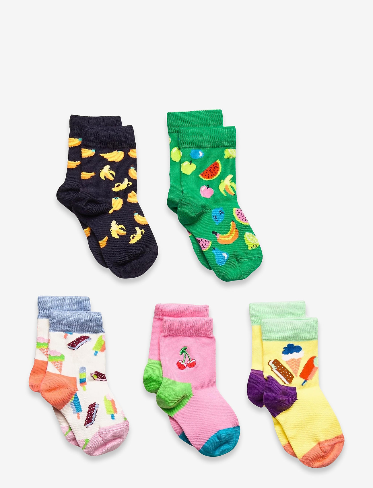 Happy Socks - Ice Cream & Fruit Socks Gift Set - multi - 0