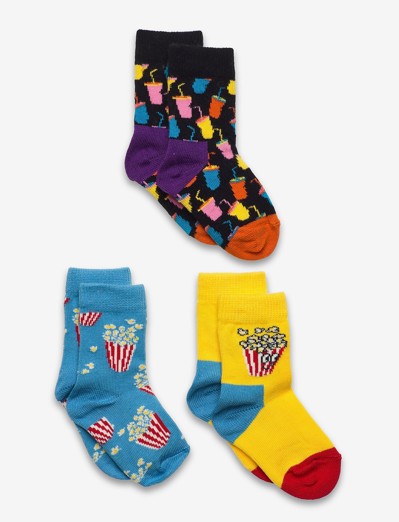 Happy Socks - Popcorn & Soda Socks Gift Set - turquoise - 0