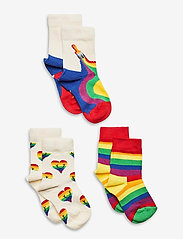 Happy Socks - Kids Pride Socks Gift Set - laveste priser - multi - 0