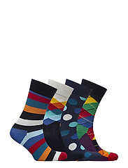 Happy Socks - 4-Pack Multi-color Socks Gift Set - lowest prices - blue - 6
