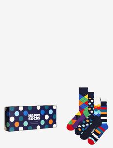4-Pack Multi-Color Socks Gift Set, Happy Socks
