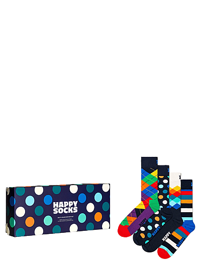 4-Pack Multi-Color Socks Gift Set - Sokker