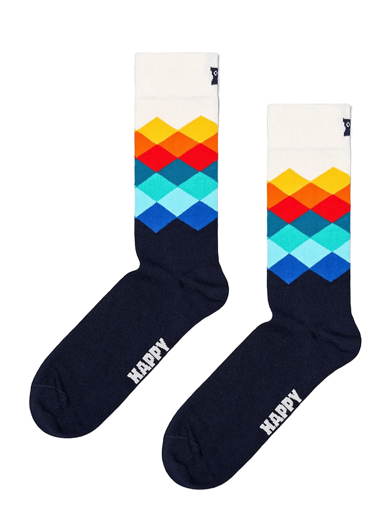 Happy Socks - 4-Pack Multi-Color Socks Gift Set - vanliga strumpor - navy - 4