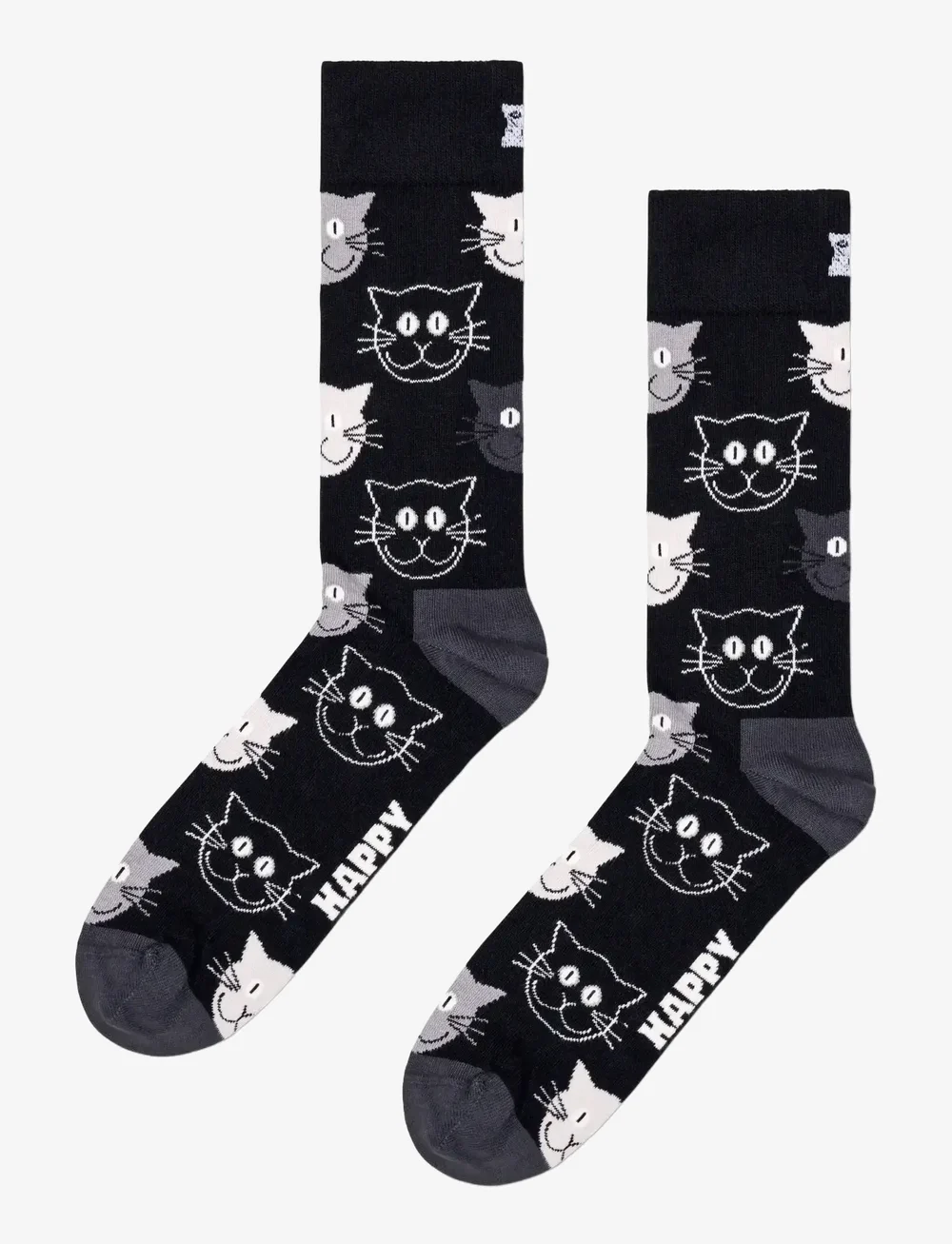 Happy Socks - 3-Pack Mixed Cat Socks Gift Set - klassikalised sokid - navy - 4