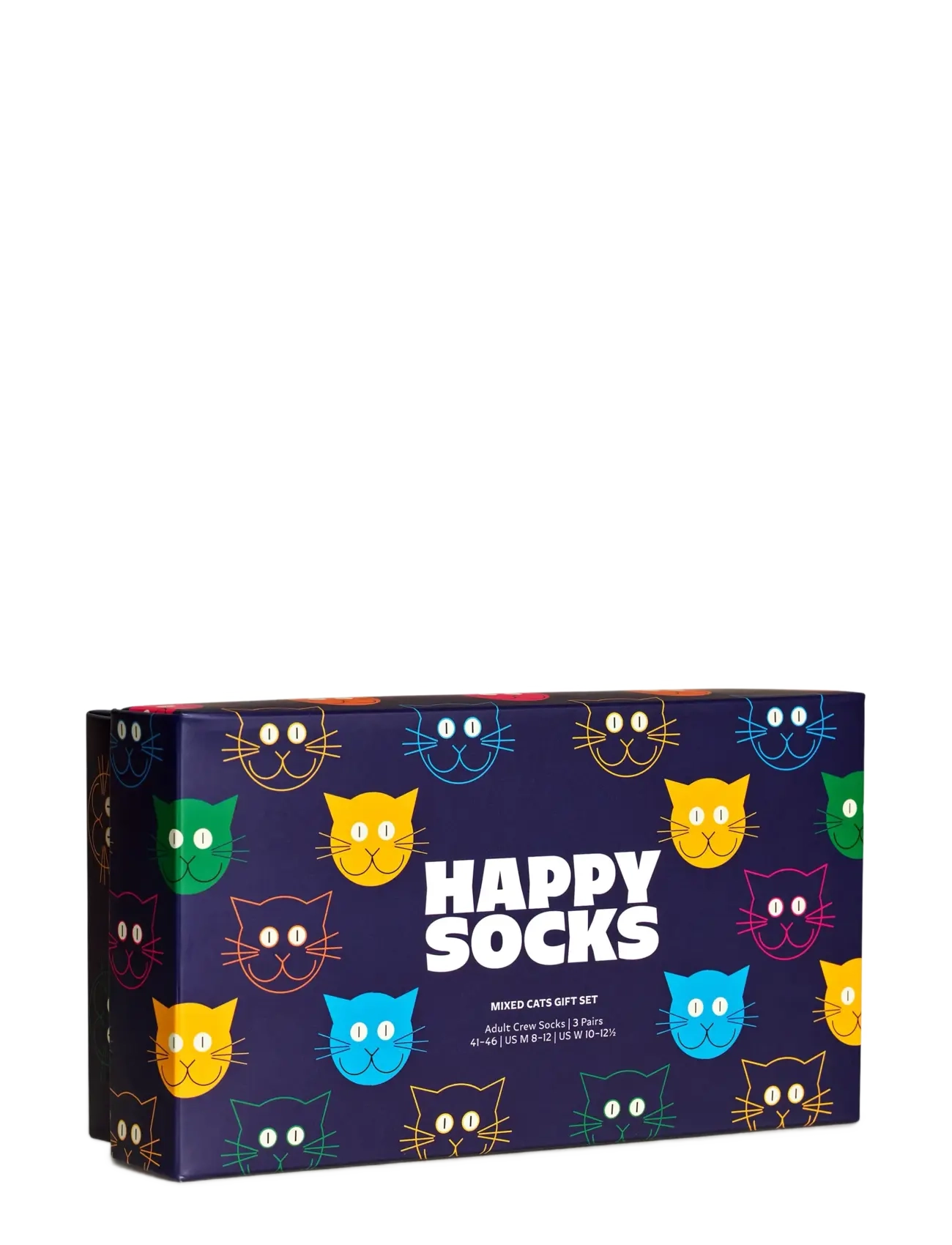Happy Socks - 3-Pack Mixed Cat Socks Gift Set - lägsta priserna - navy - 5