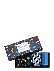 Happy Socks - 4-Pack Navy Gift Set - die niedrigsten preise - navy - 1
