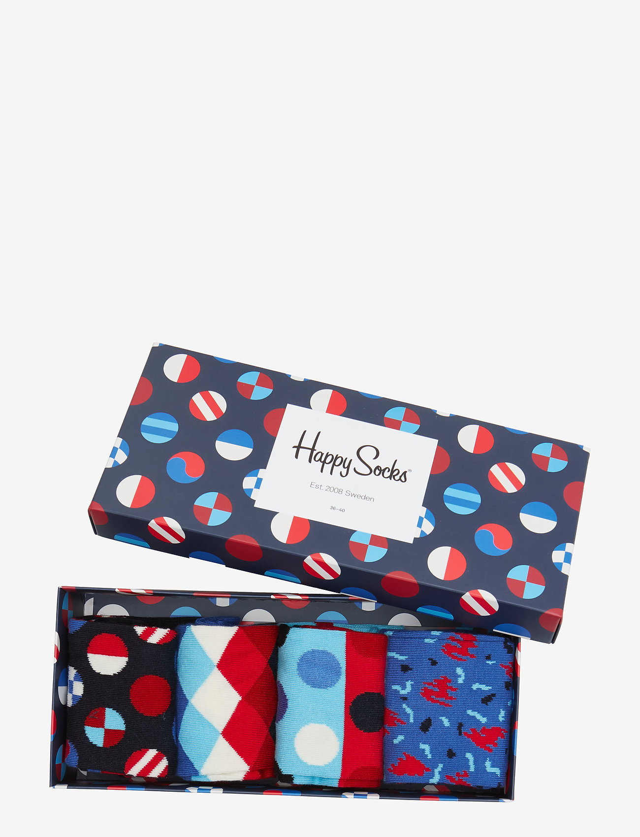 Happy Socks - Navy Gift Box - blue - 1